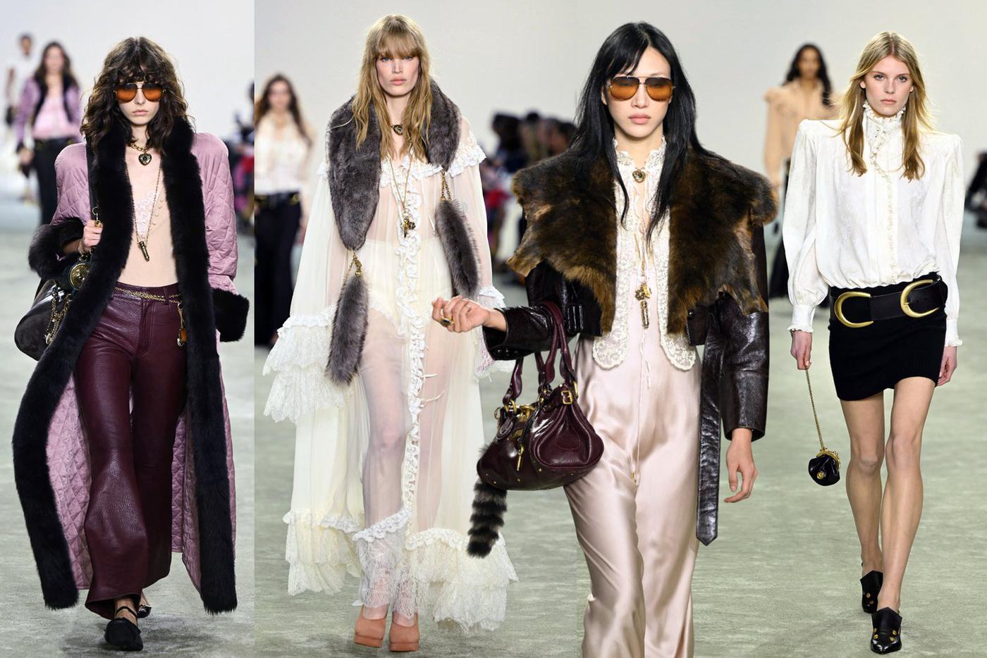 Показ коллекции Chloe FW25.