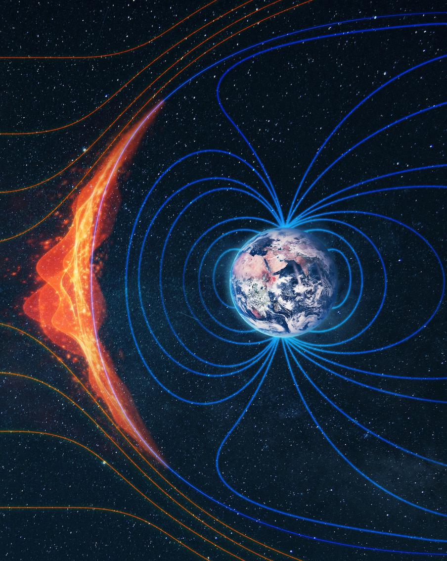 Магнитосфера Земли начала приходить в спокойное состояние