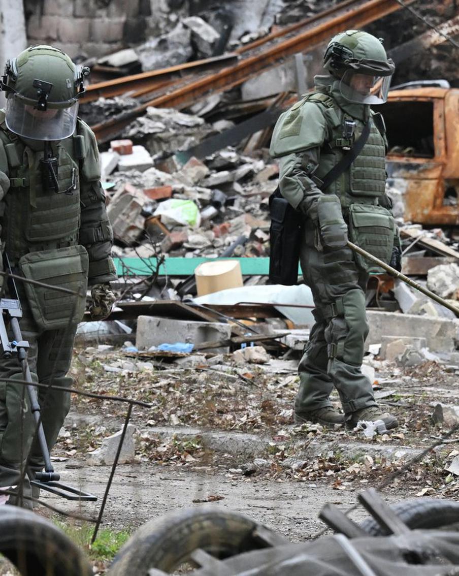 ВС РФ приступили к разминированию приграничных районов Курской области