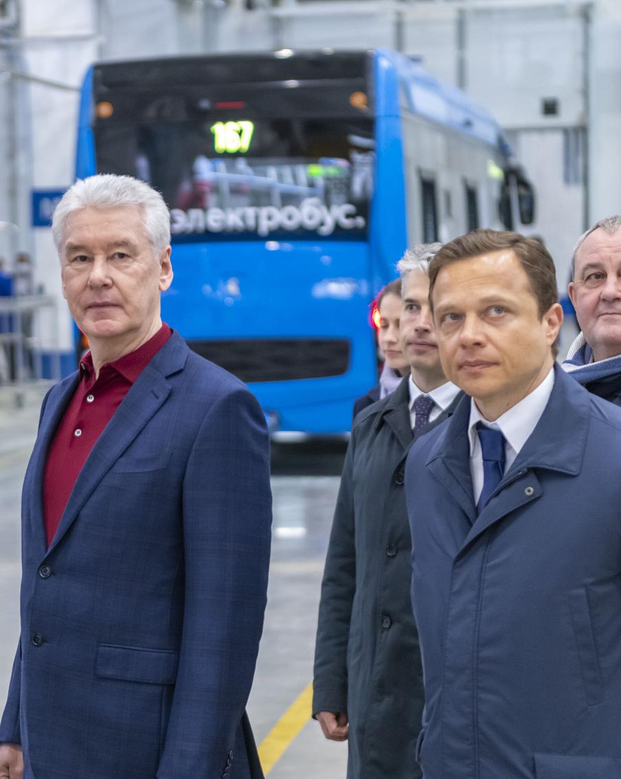 Сергей Собянин рассказал о планах по замене столичного автопарка экологичными электробусами
