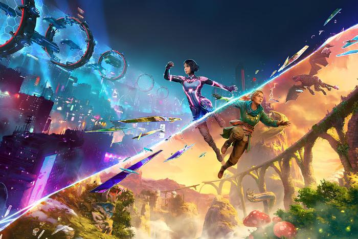 Приключения в мирах киберпанка и драконов: какой получилась игра Split Fiction