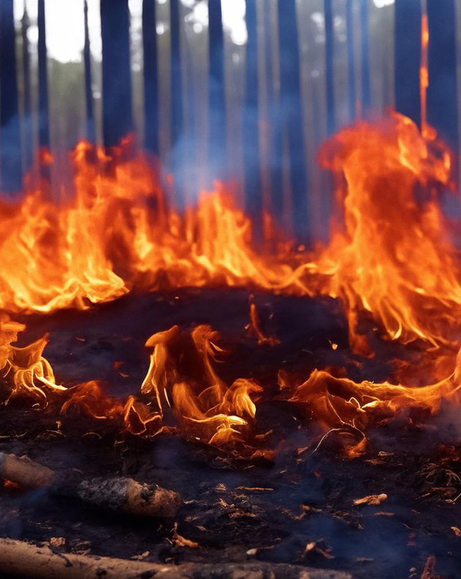 На территории Московской области потушили первый в этом сезоне лесной пожар