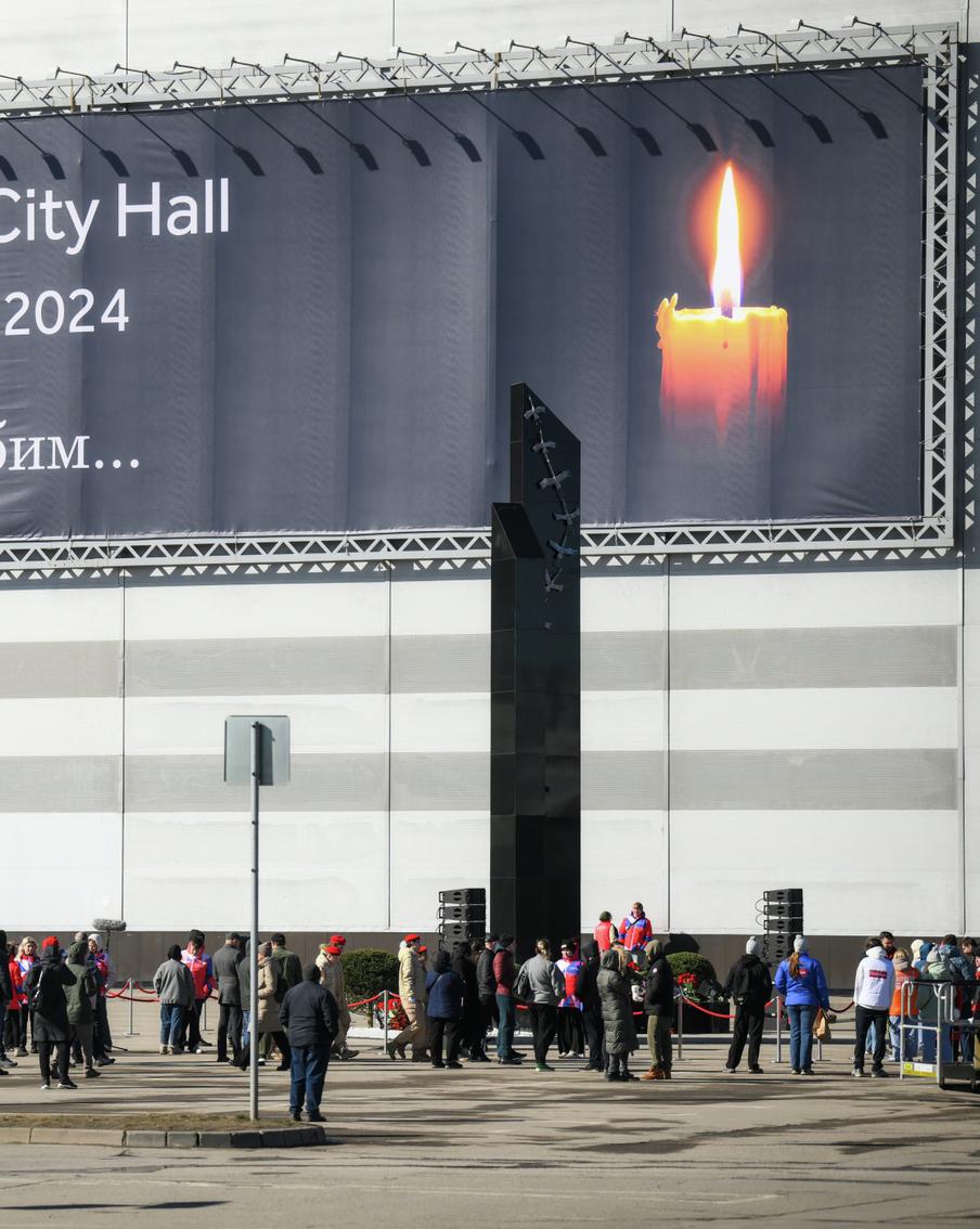 В Подмосковье открыли мемориал в память о погибших в ходе теракта в "Крокус сити холле"