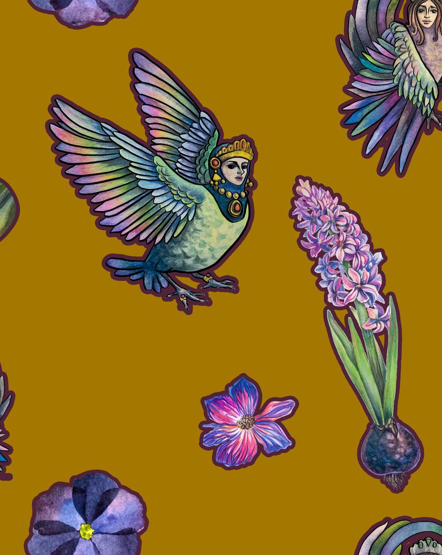 Взять счастье в свои руки: на "Винзаводе" детей учат мастерить птицу Алконост