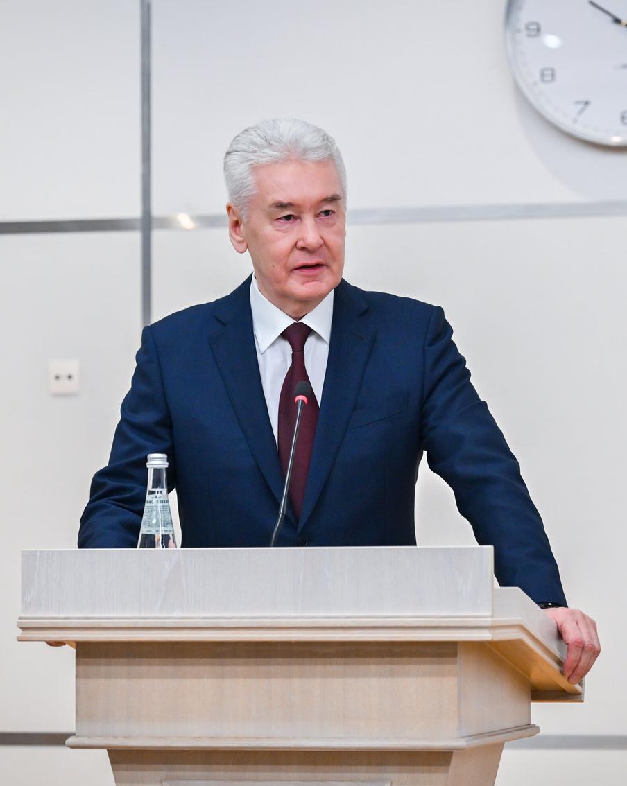 Мэр Москвы раскрыл подробности работы над оформлением новой станции Троицкой линии метро "Вавиловская"