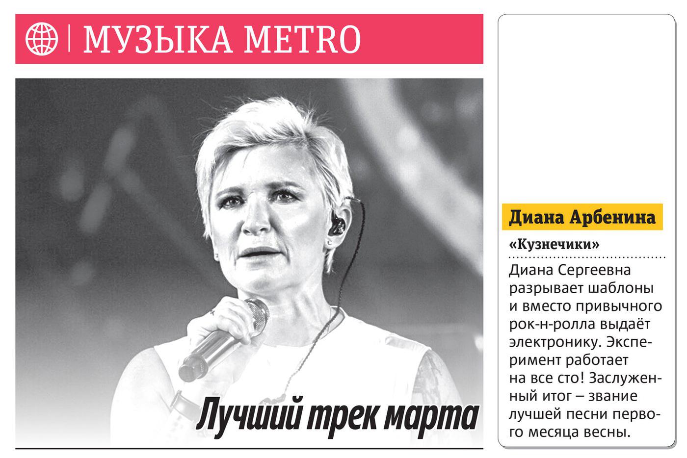 Лучший трек марта.