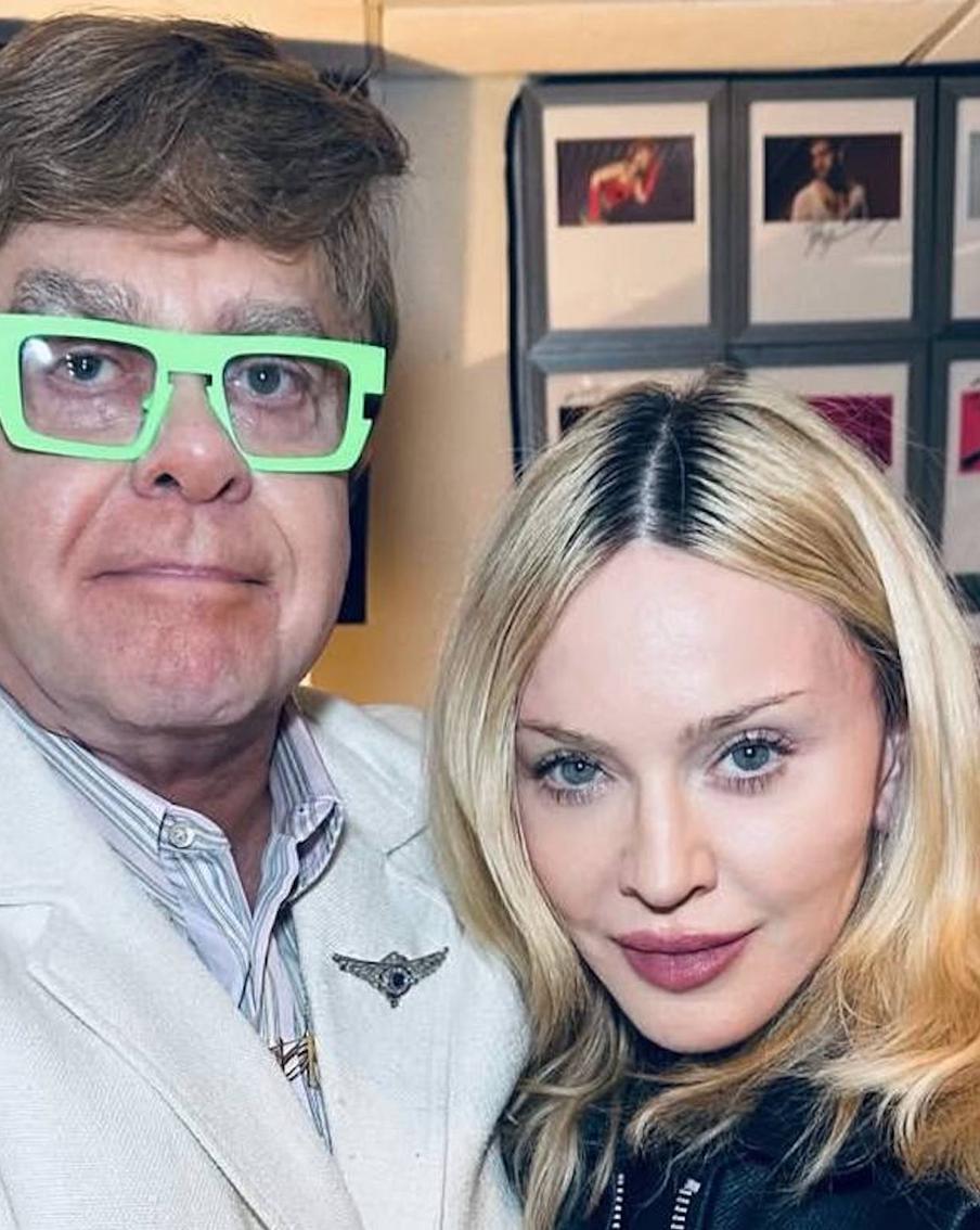 Мадонна помирилась с Элтоном Джоном двадцать лет спустя