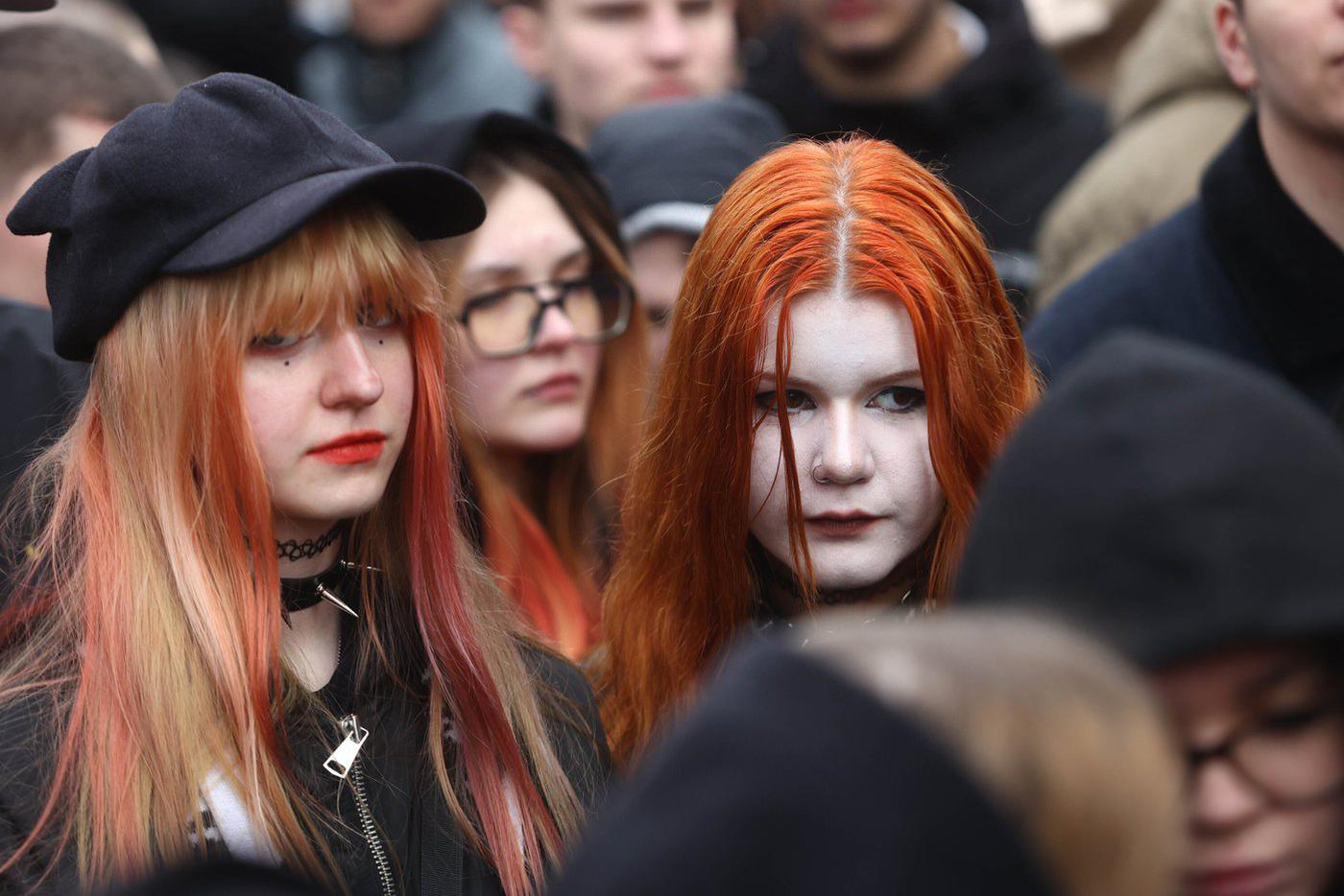 Церемония прощания с рэпером Пашей Техником в храме Петра и Павла в Лефортово.