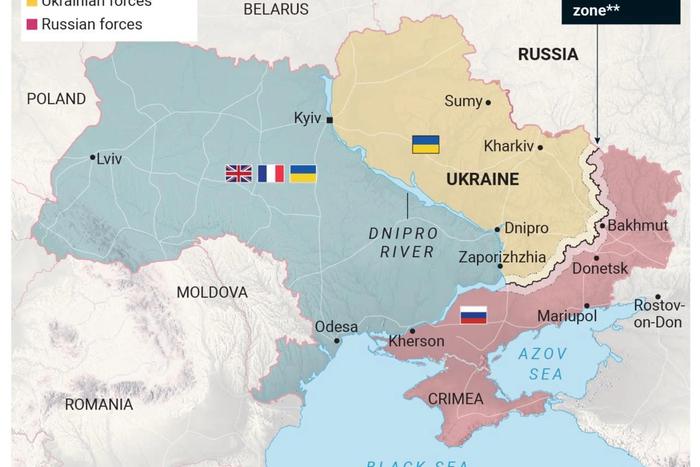 В Вашингтоне предложили разделить Украину в рамках одного из сценариев завершения конфликта в стране