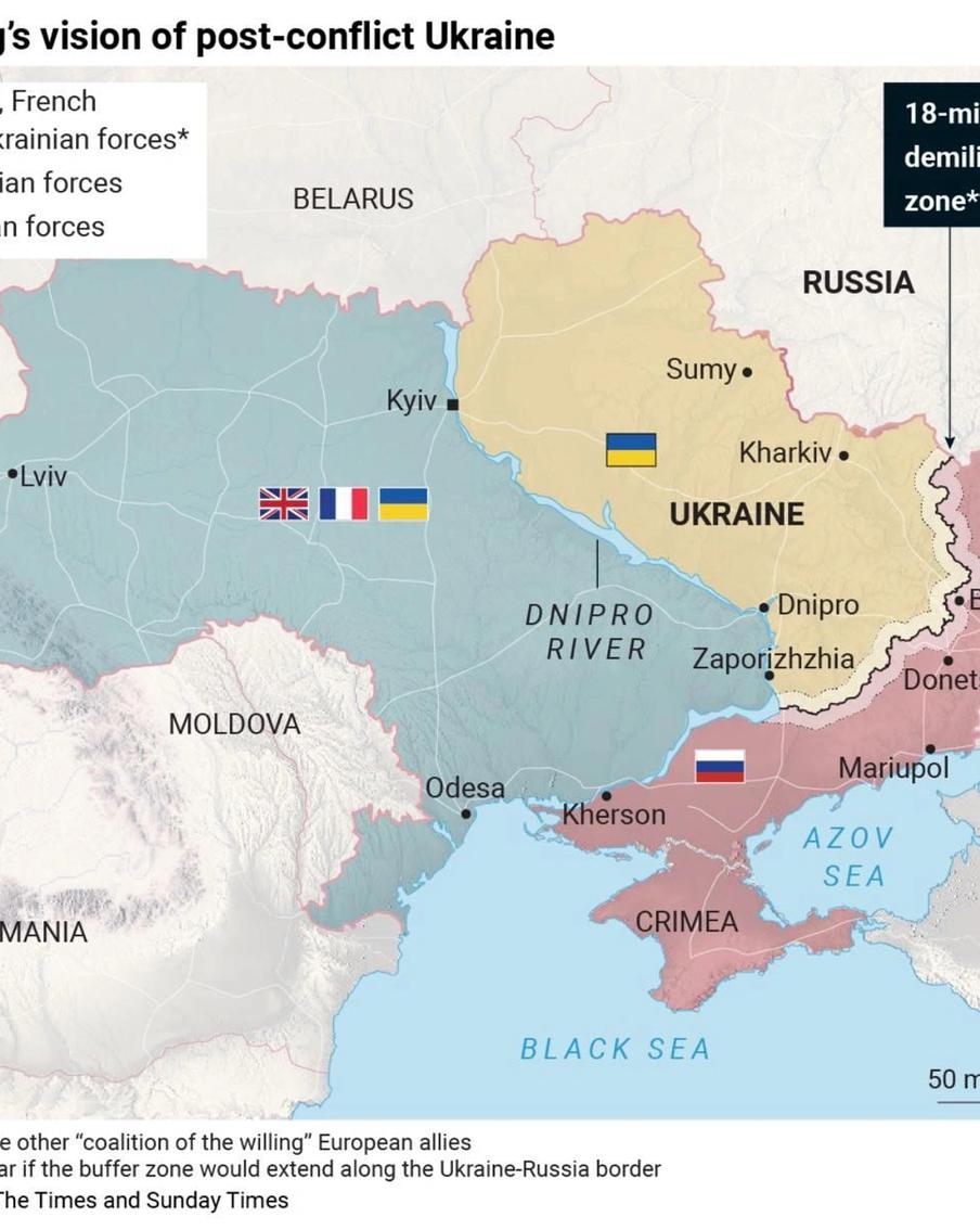 В Вашингтоне предложили разделить Украину в рамках одного из сценариев завершения конфликта в стране