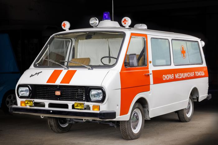 Отреставрированный РАФ-22031-01 пополнил коллекцию Музея Транспорта Москвы