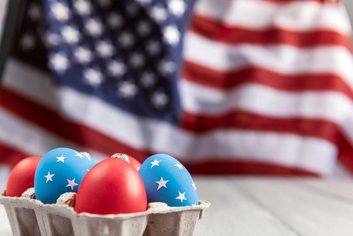 Американцы решили сменить пасхальные традиции на фоне растущих цен на куриные яйца