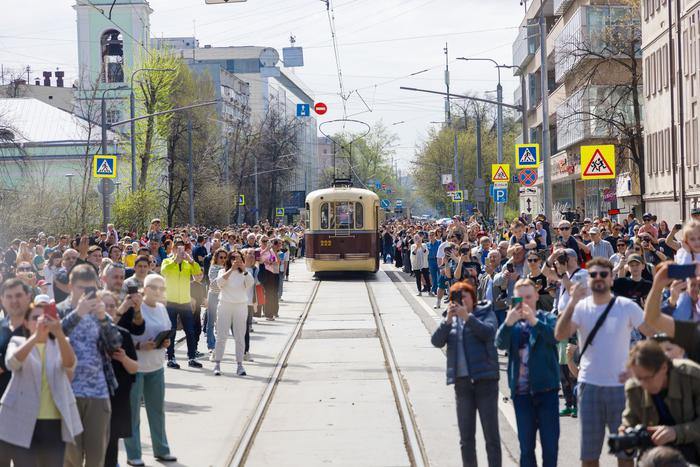 Стало известно, сколько человек посетили Парад и выставку трамваев в этом году