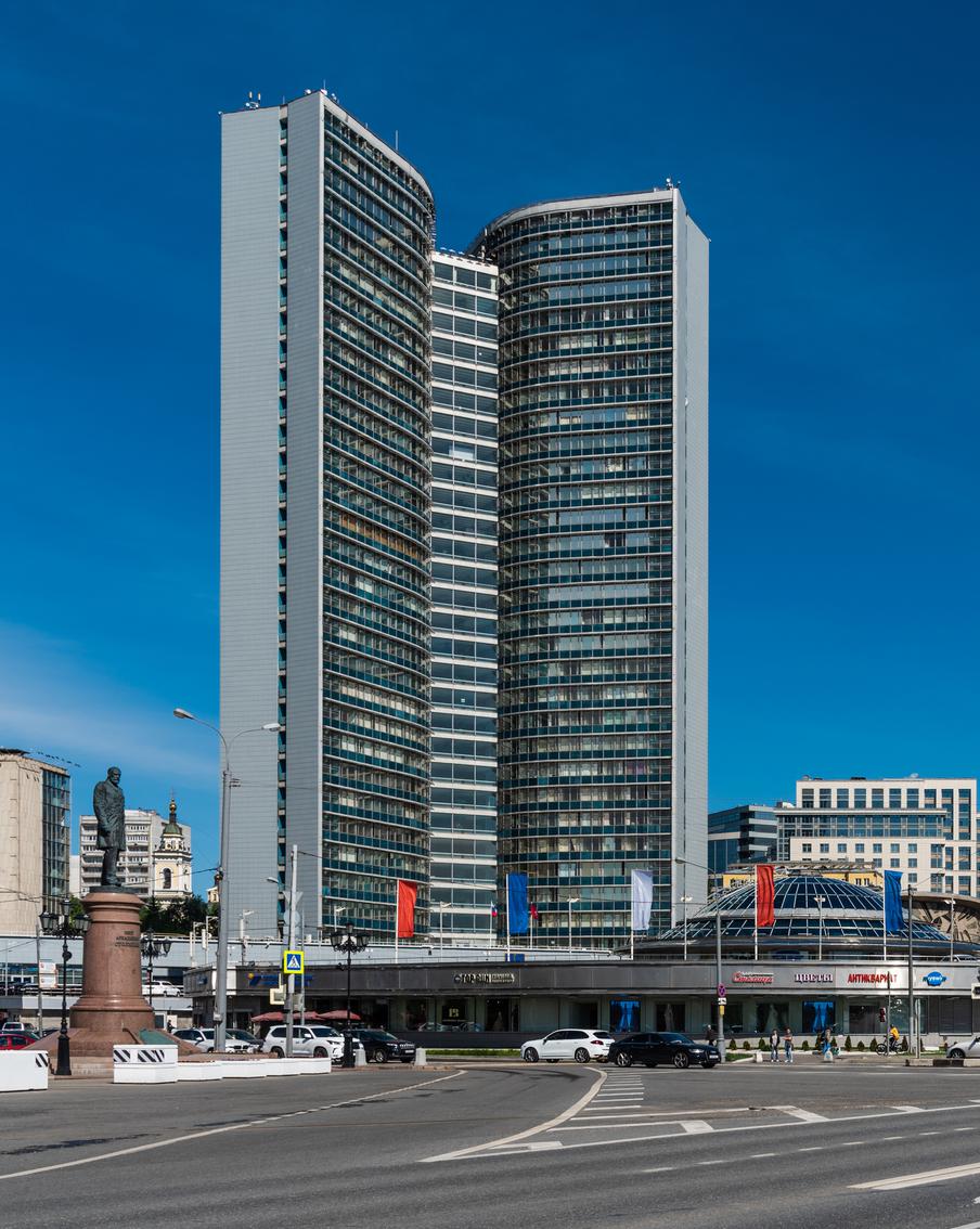 Конструктивистский дом-книжку на Новом Арбате не будут сносить в рамках строительства нового кластера