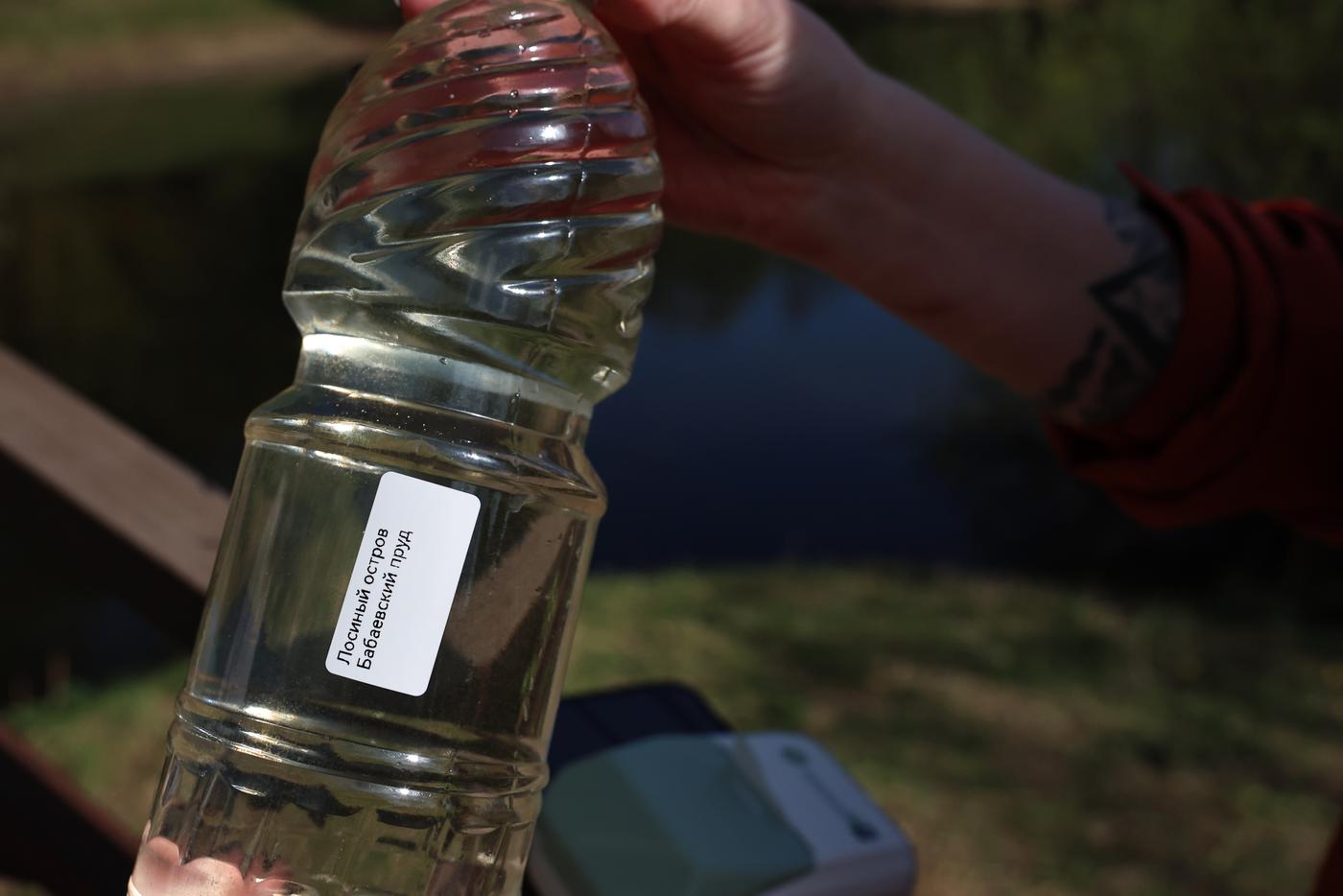 В таком виде пробы отправляются в лабораторию.