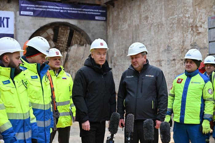 Столичный мэр рассказал о том, как идёт строительство Рублёво-Архангельской линии столичного метро