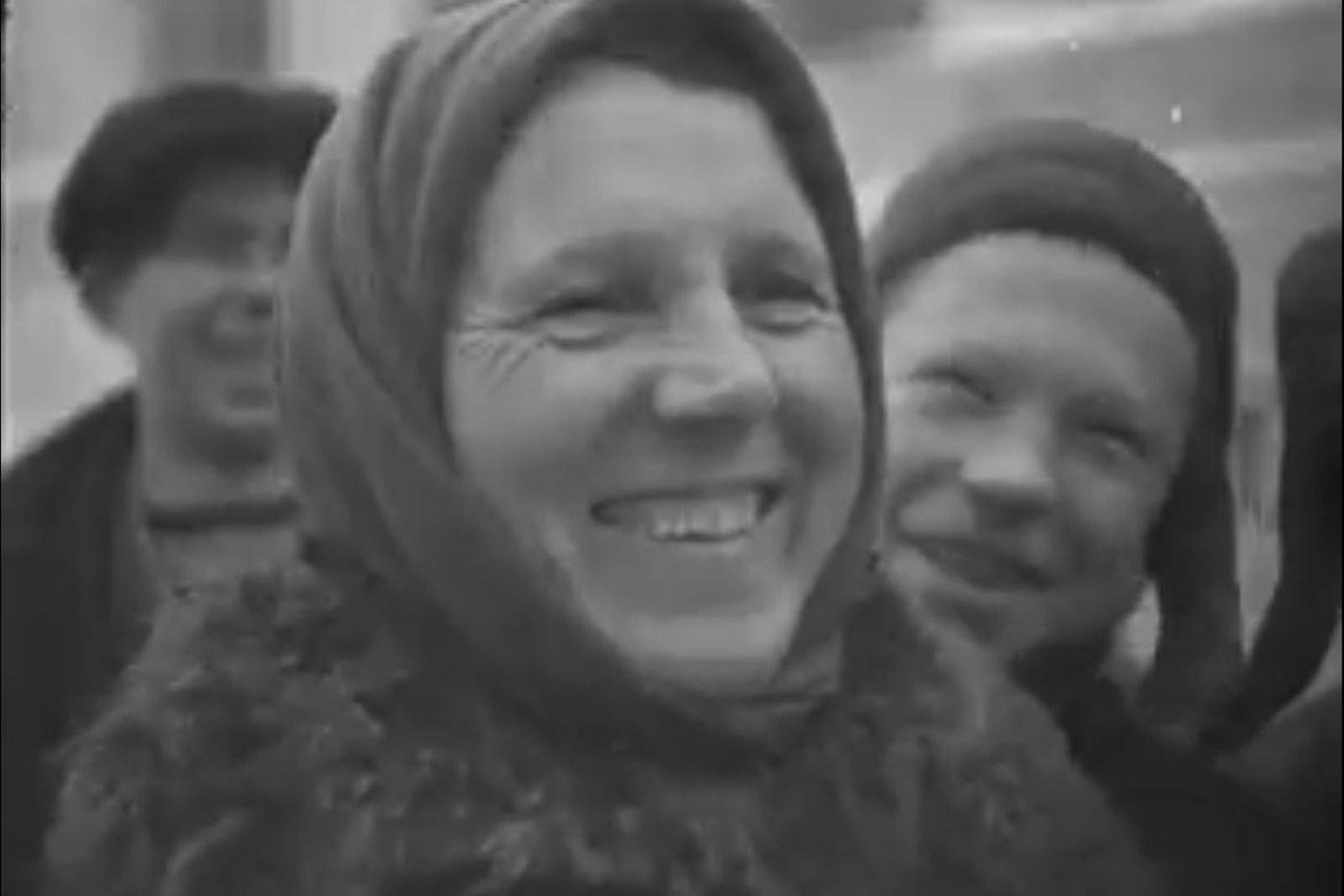 Оригинальный кадр хроники.