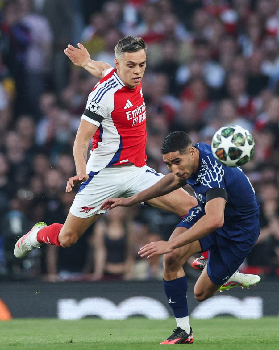 ПСЖ обыграл "Арсенал" в полуфинале Лиги чемпионов — гол Дембеле