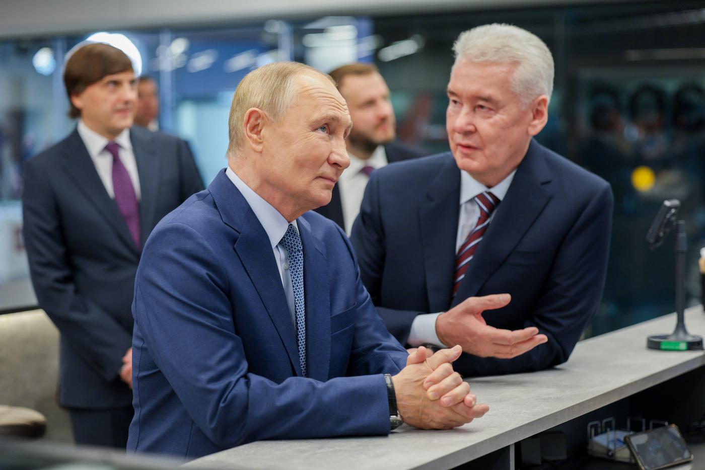 Собянин доложил Путину об итогах социально-экономического развития Москвы