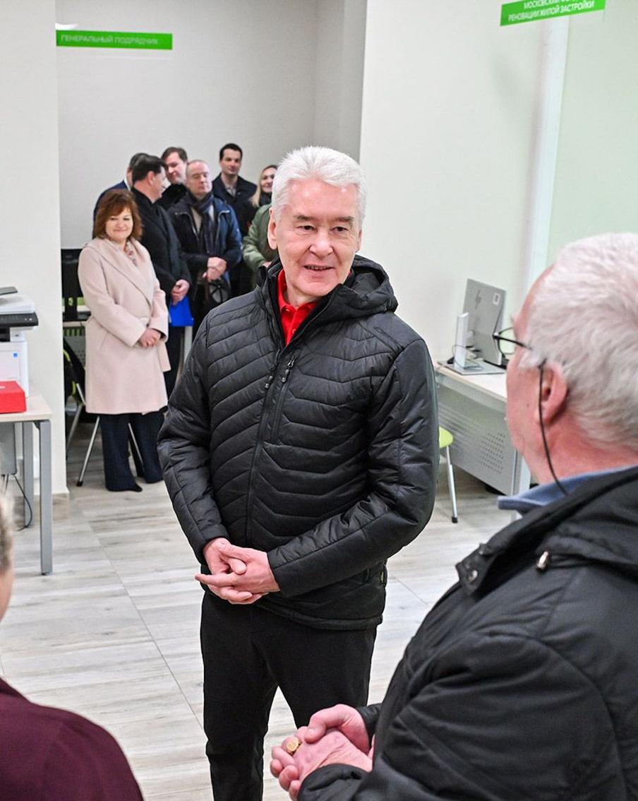 Сергей Собянин рассказал о реализации программы реновации в Покровском-Стрешневе