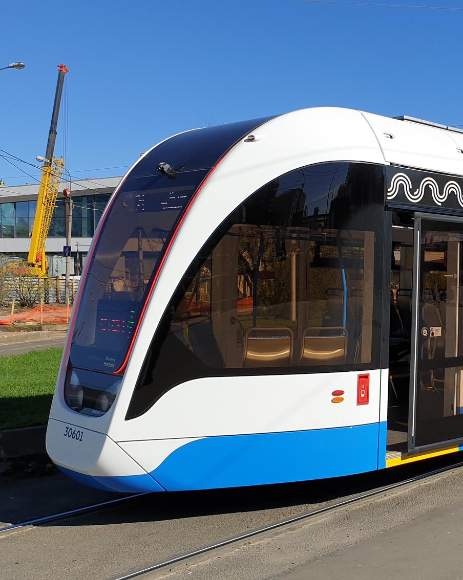 Сергей Собянин: В Москву поставят 100 новых односекционных трамваев "Львёнок-Москва"