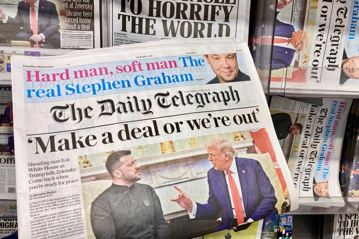 Вэнс и Зеленский впервые встретились после перепалки в Овальном кабинете