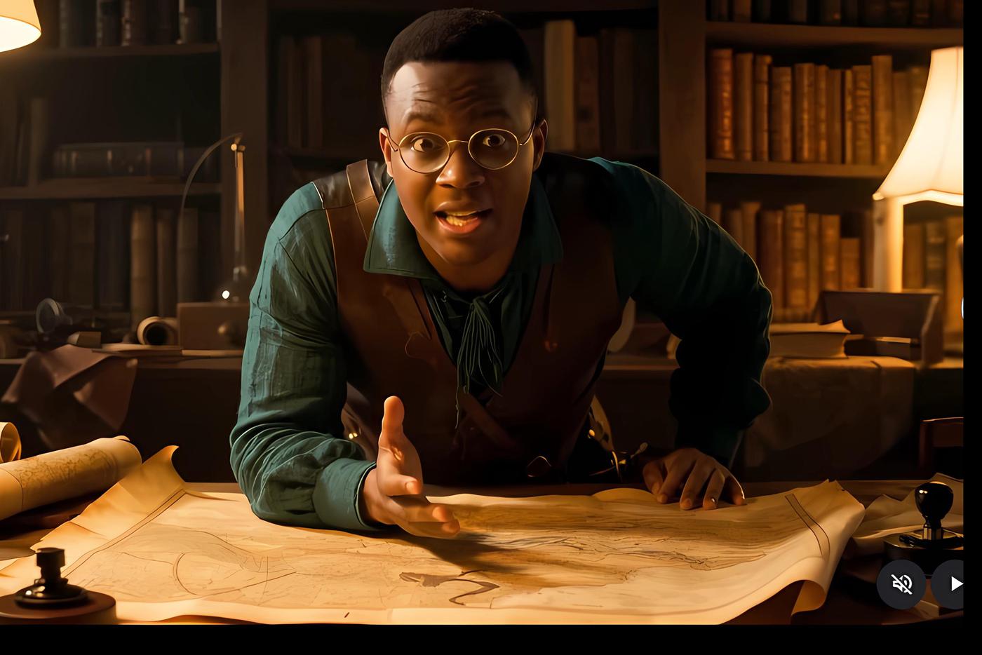 Скриншоты сайта с демонстрацией возможностей Veo 3.