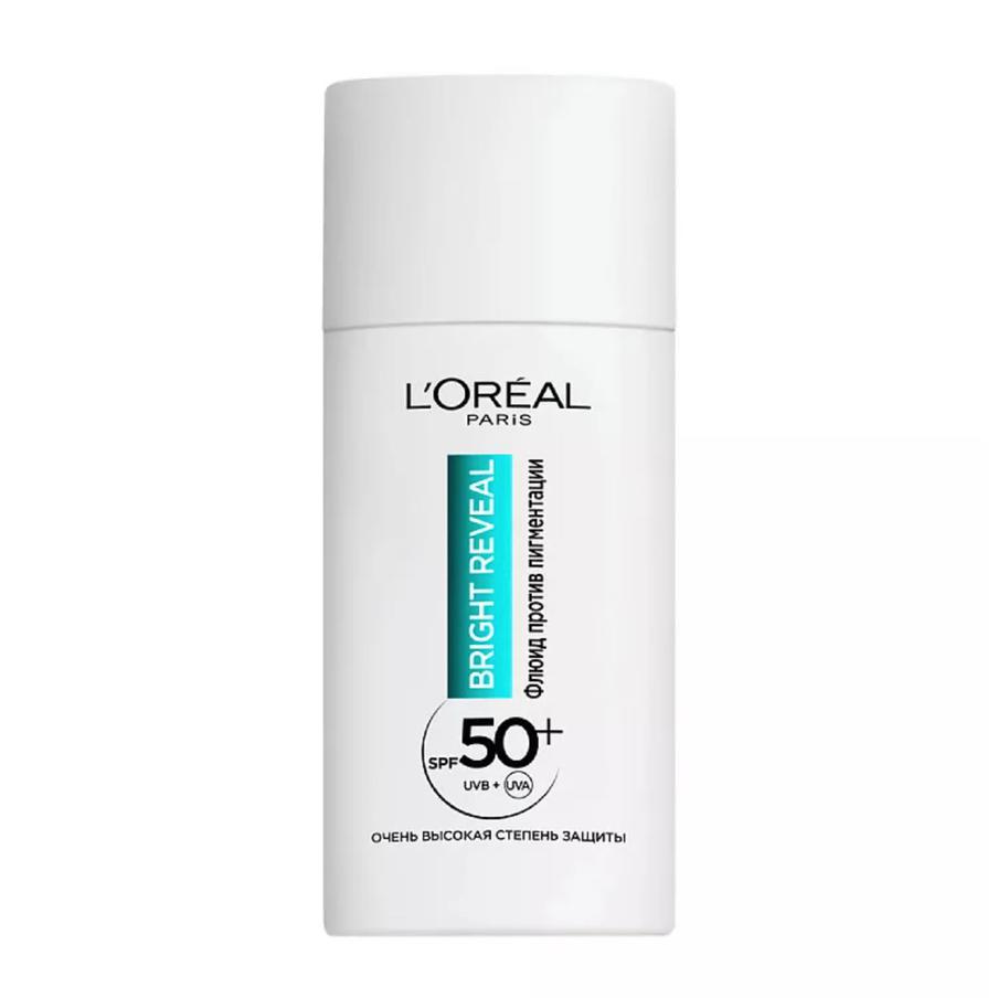 Флюид для лица против пигментации SPF 50+ Bright Reveal L'Oreal Paris (993 ₽)