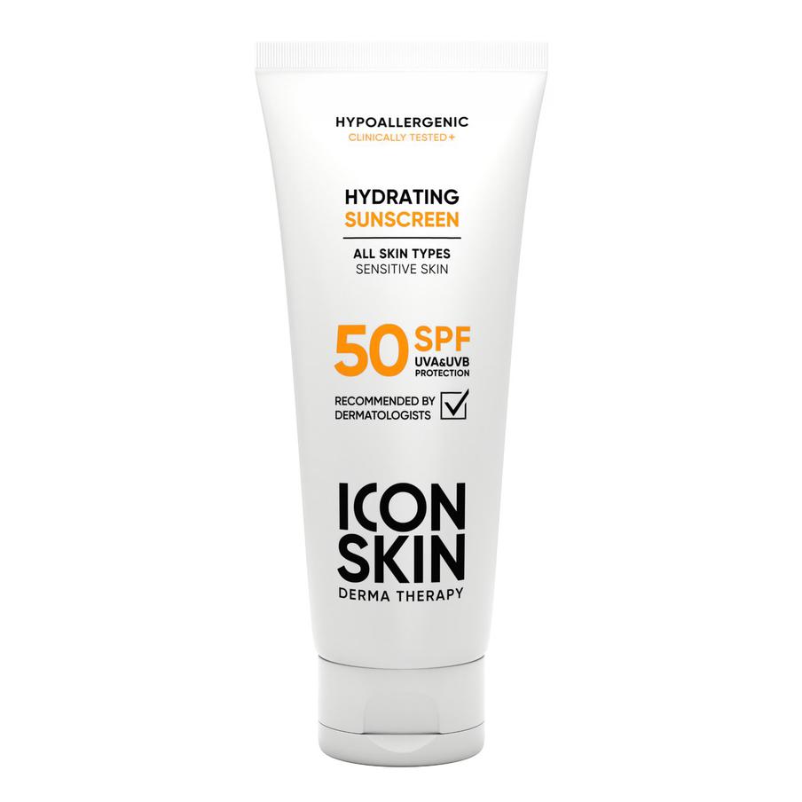 Увлажняющий солнцезащитный крем SPF50 Icon Skin (1705 ₽)