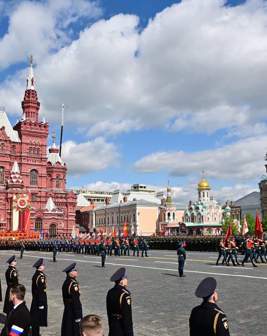 Сергей Собянин: На Красной площади представят экспозицию в честь 80-летия Парада Победы