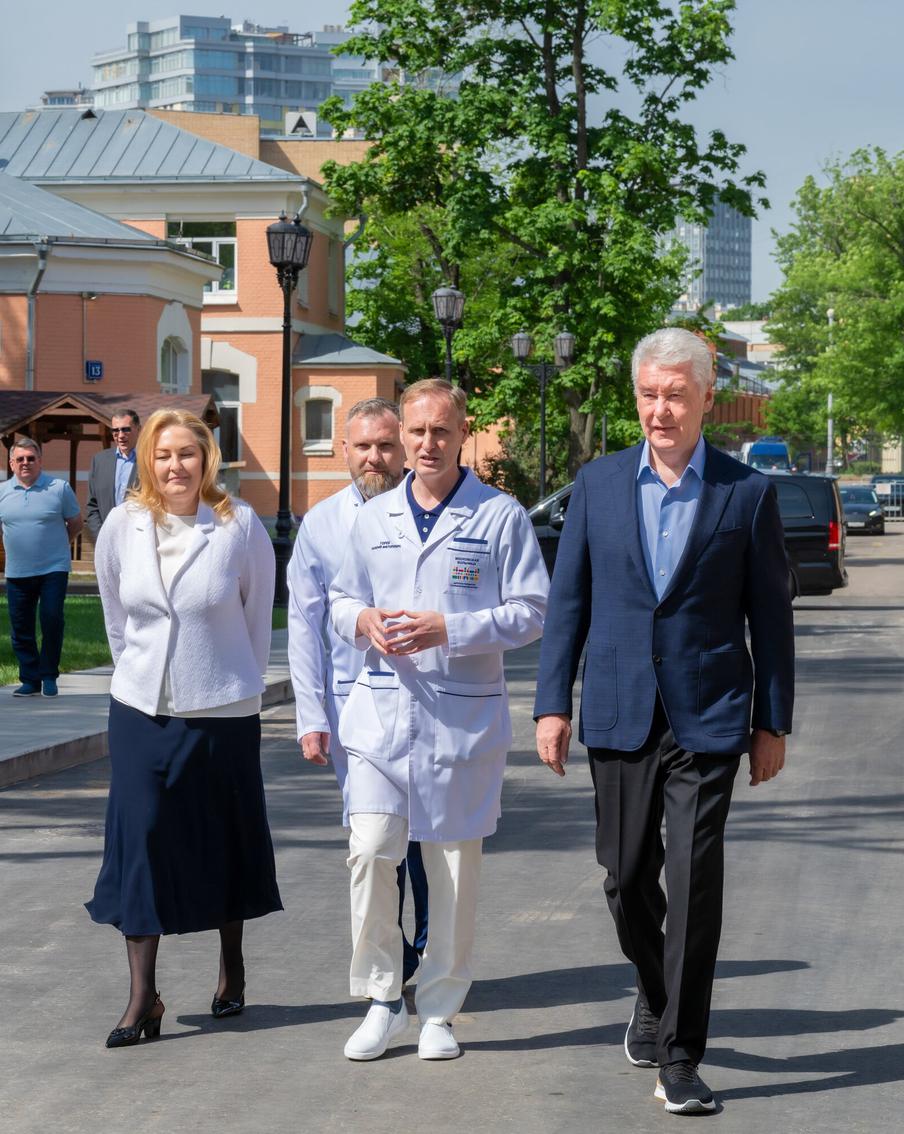 Сергей Собянин открыл шесть специализированных центров для лечения детей