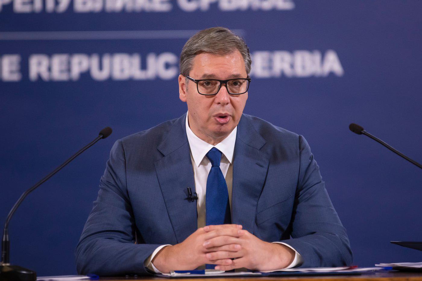 Вучич заявил, что обсуждал с Путиным данные о поставках сербского оружия Украине