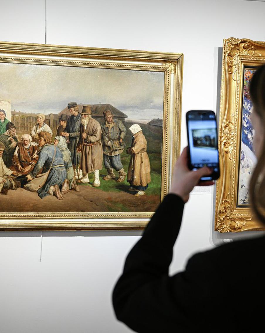 Ранее неизвестную картину Васнецова продадут на московском аукционе