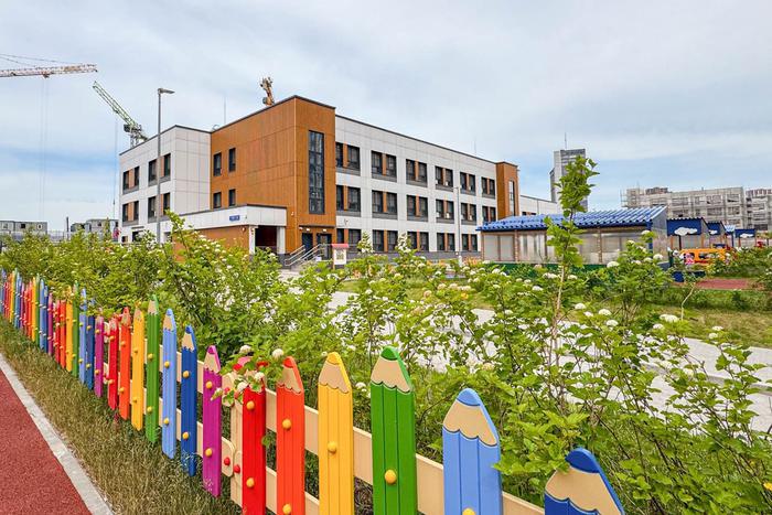 Сергей Собянин: В Москве открыт первый детский сад, построенный по модульной технологии