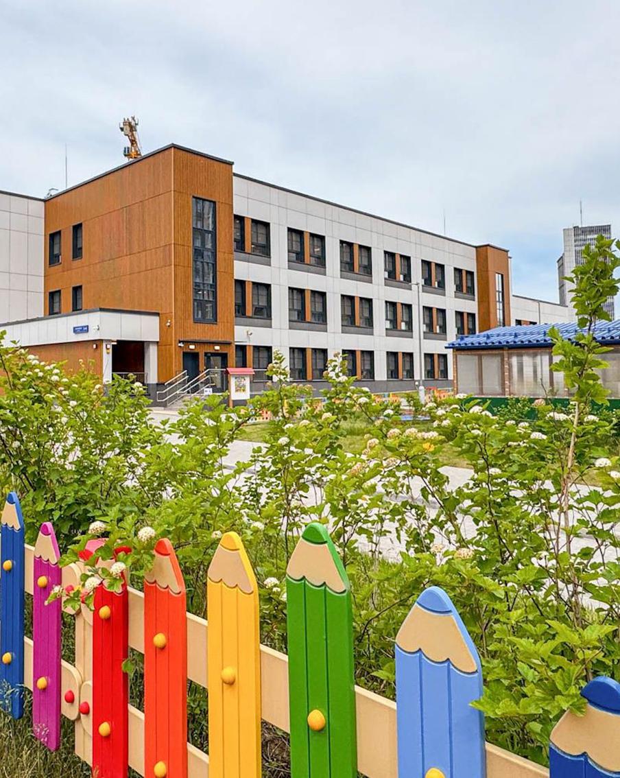 Сергей Собянин: В Москве открыт первый детский сад, построенный по модульной технологии