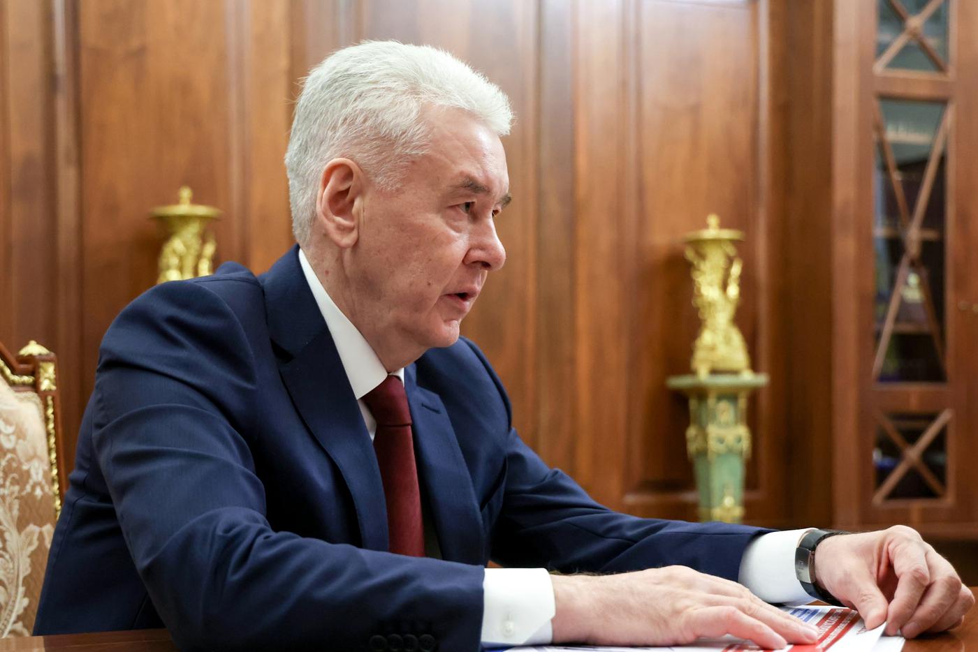 Собянин: Силами ПВО уничтожены десять БПЛА на подлете к Москве