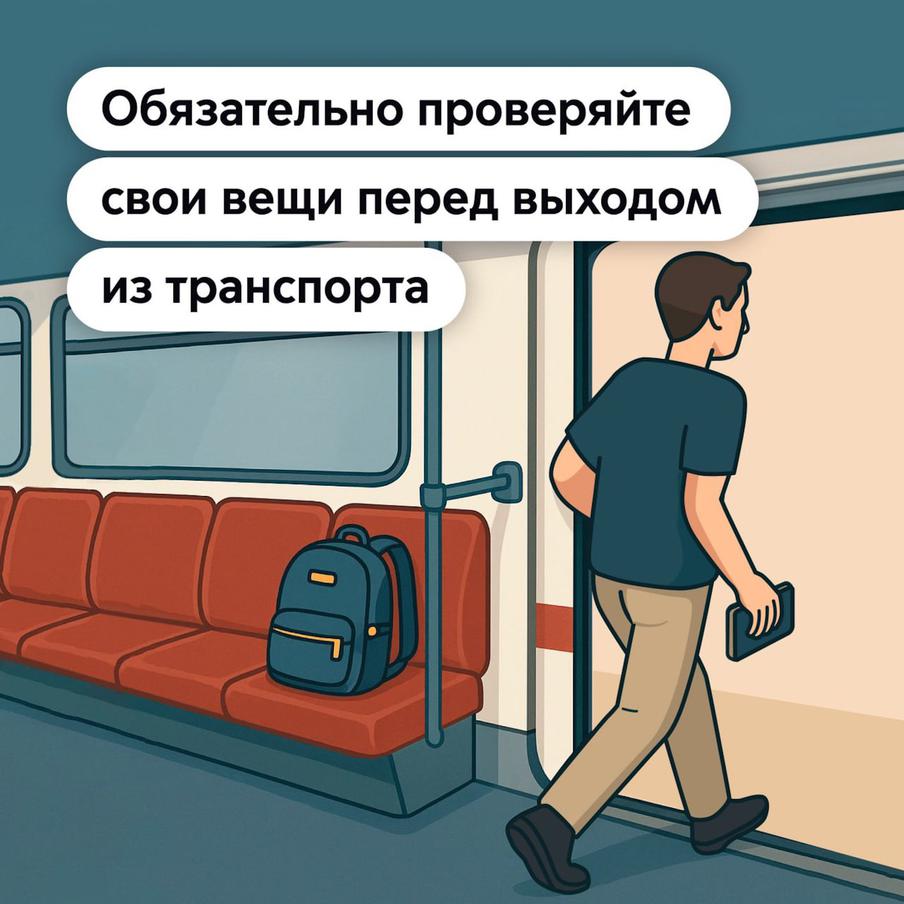 В преддверии длинных выходных москвичам посоветовали стараться не забывать вещи в транспорте