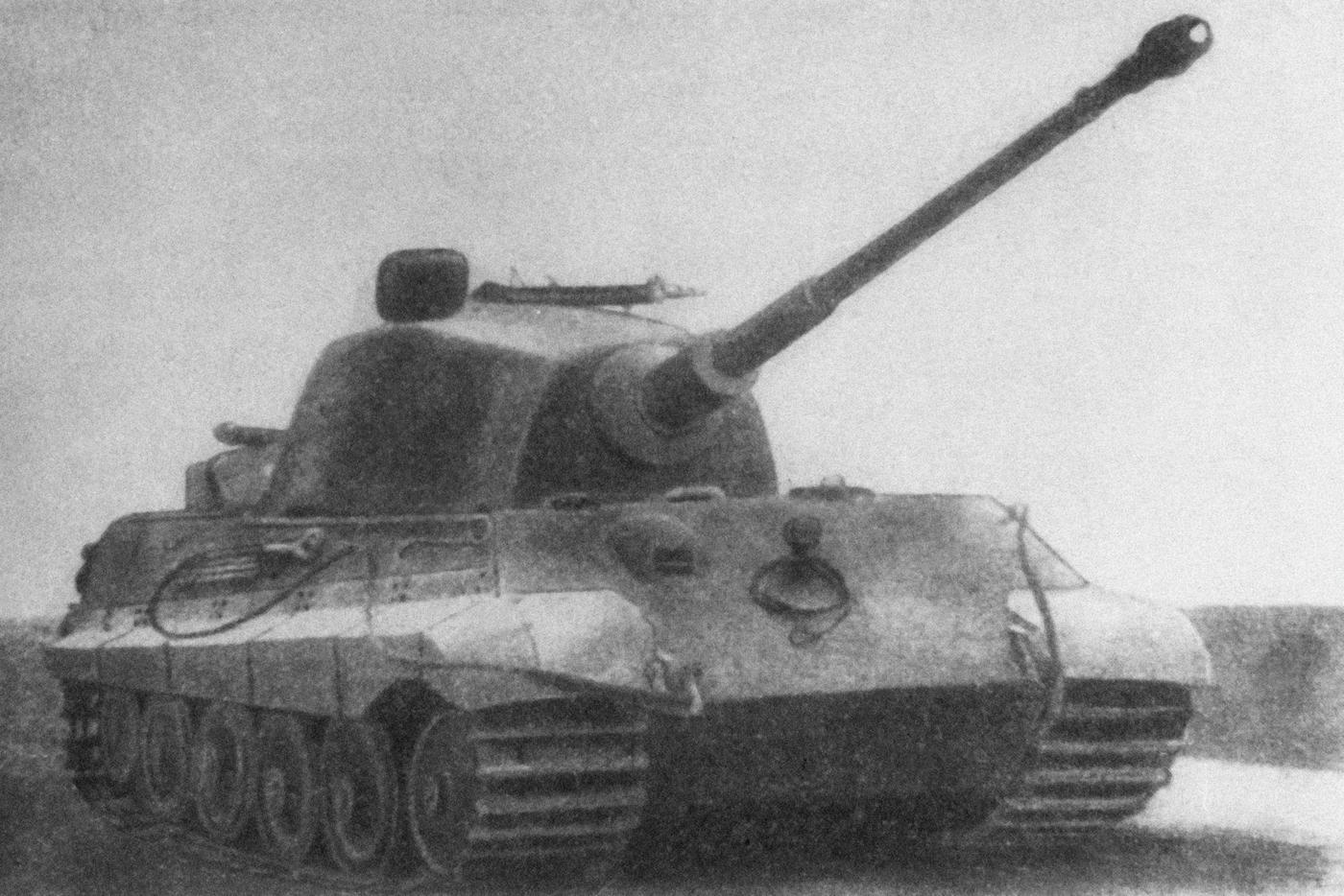Немецкий тяжелый танк "Королевский тигр".