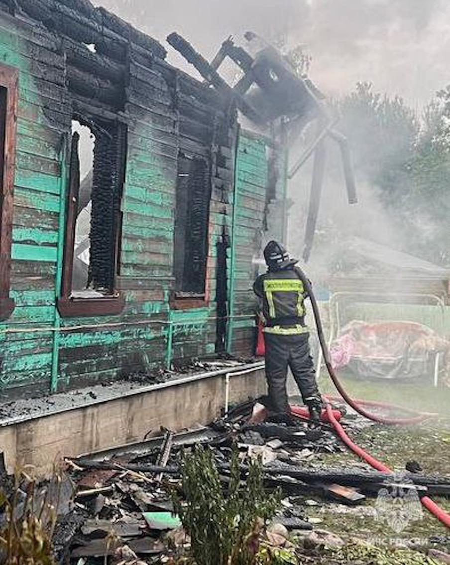 Пожар в подмосковном Куровском унёс жизни пятерых несовершеннолетних