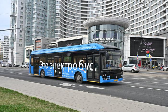 На маршруты городского транспорта 382 и 72 вышли электробусы