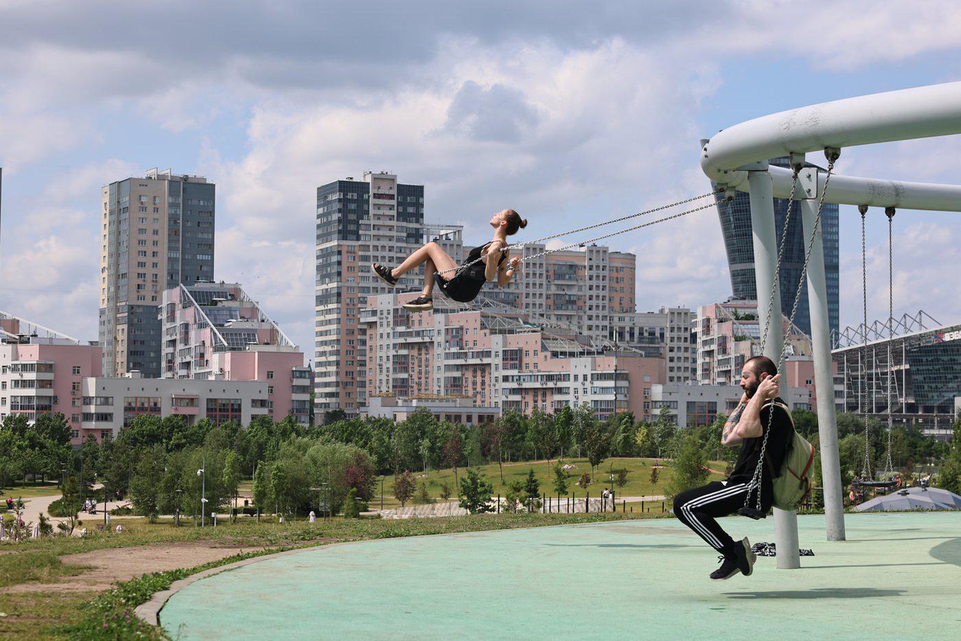 Лучшие качели Москвы.