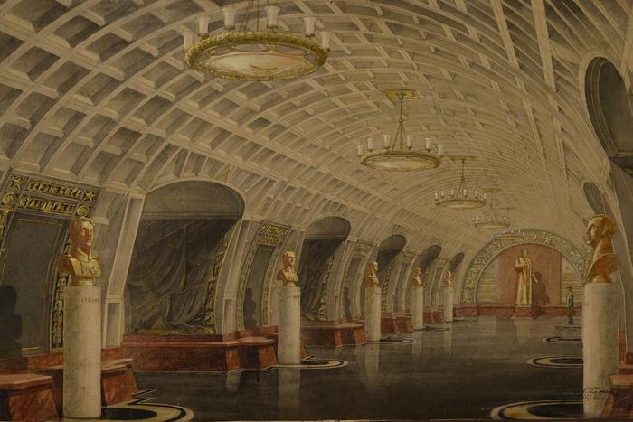 В Музее транспорта Москвы показали альтернативную вселенную метро