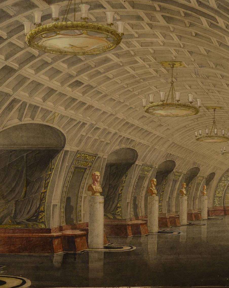 В Музее транспорта Москвы показали альтернативную вселенную метро