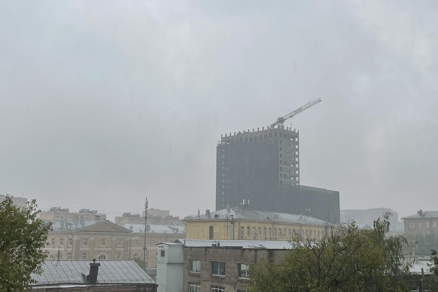На Европейскую Россию надвигаются резкое похолодание и проливные дожди