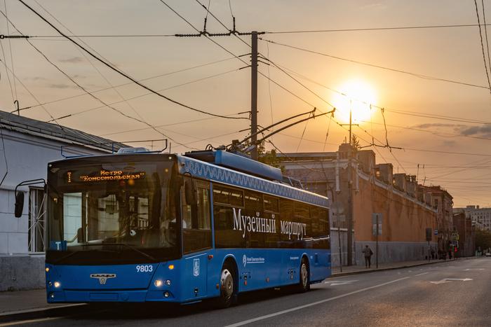 Музей транспорта Москвы запускает экскурсии на троллейбусном маршруте Т