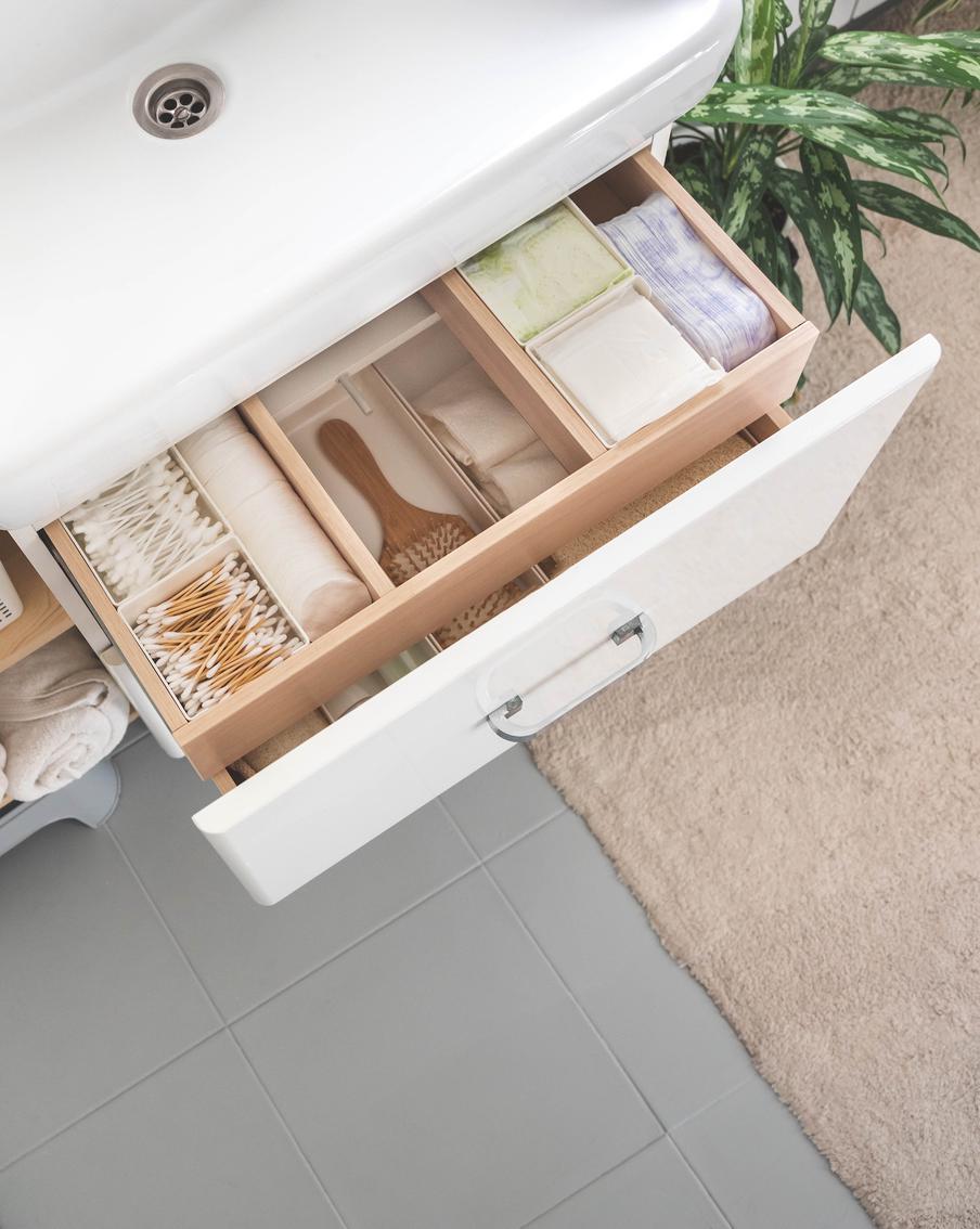 Организация ванной: как навести порядок и убрать визуальный шум
