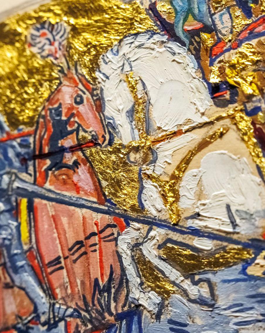 Выставка "Высоко под землёй": как Павел Корин переделывал Христа для московского метро