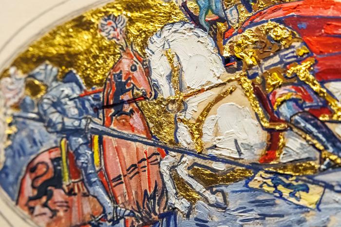 Выставка "Высоко под землёй": как Павел Корин переделывал Христа для московского метро