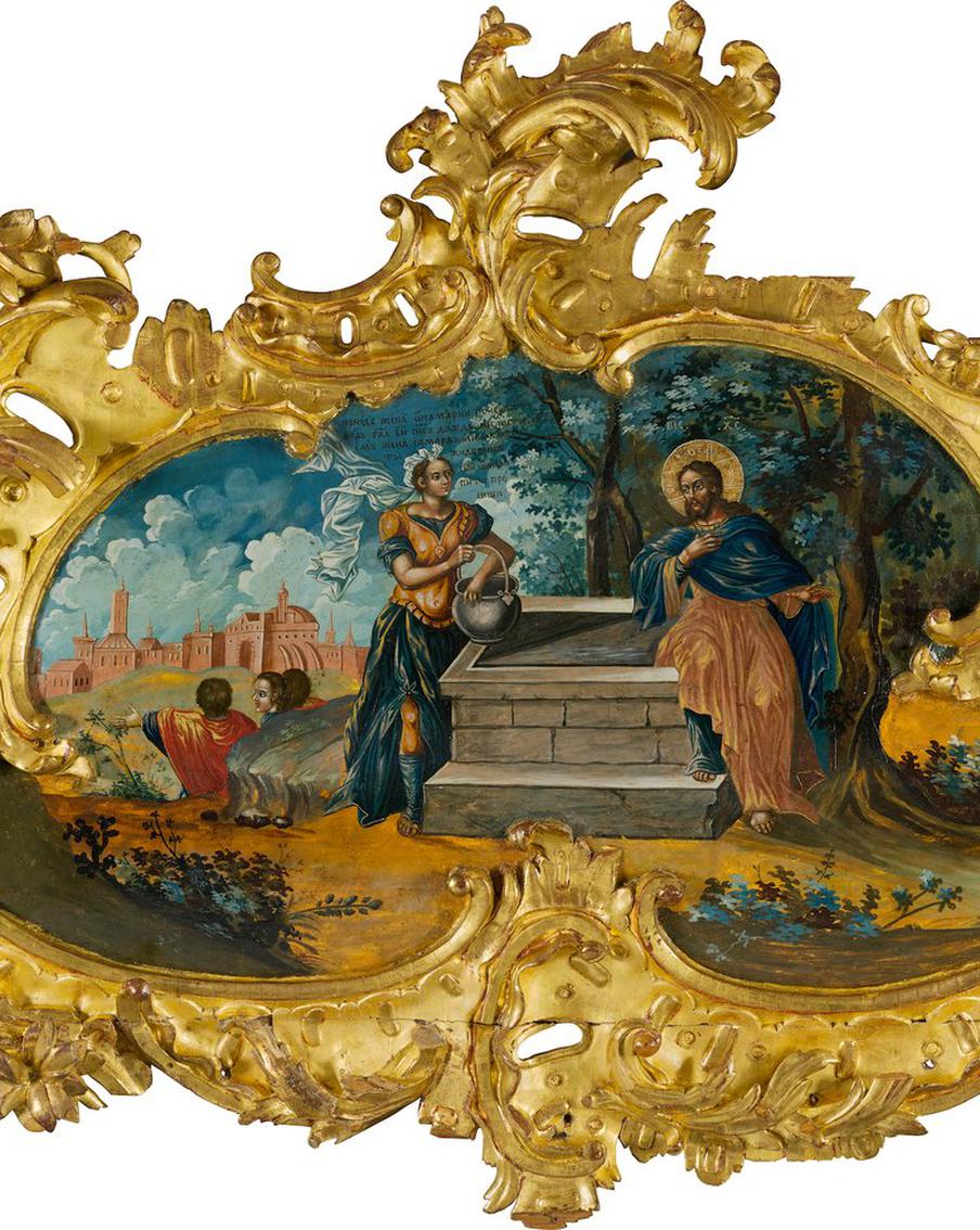 Мизансцены среди позолоченных завитков: в Музее имени Андрея Рублёва показывают иконы "галантного века"