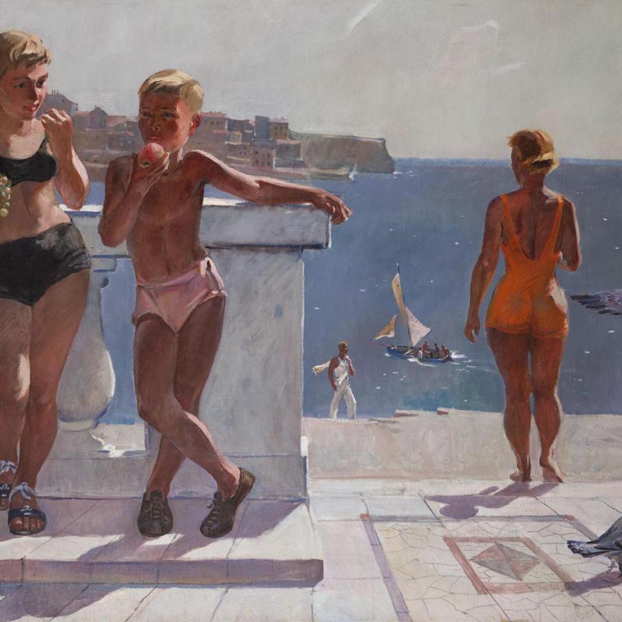 А.А. Дайнека "В Севастополе", 1953.